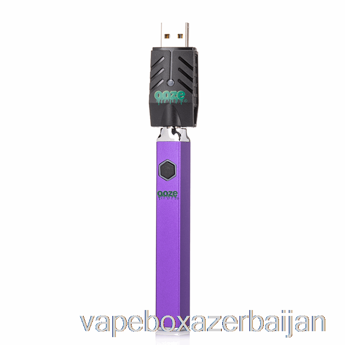 Vape Box Azerbaijan Ooze Quad Flex Temp 500mAh Battery Purple